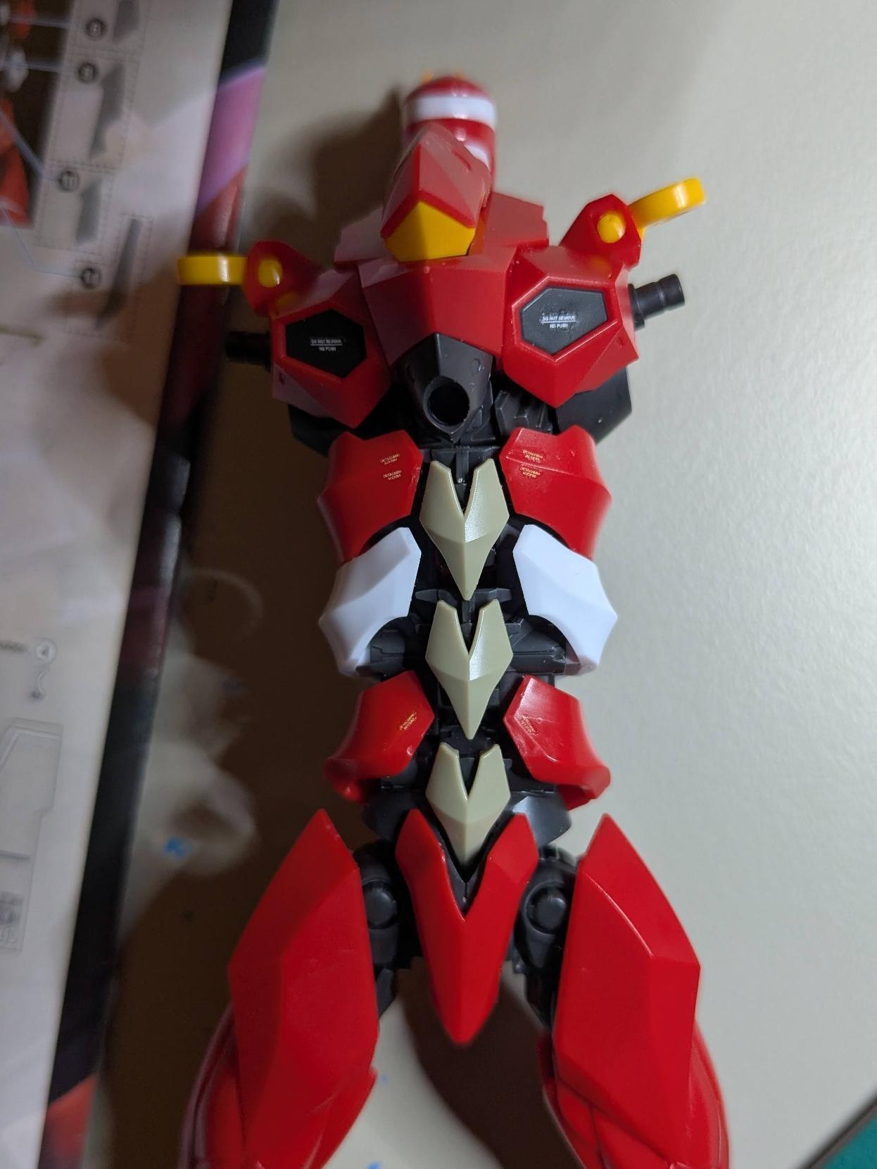 Unit 02 torso with decals