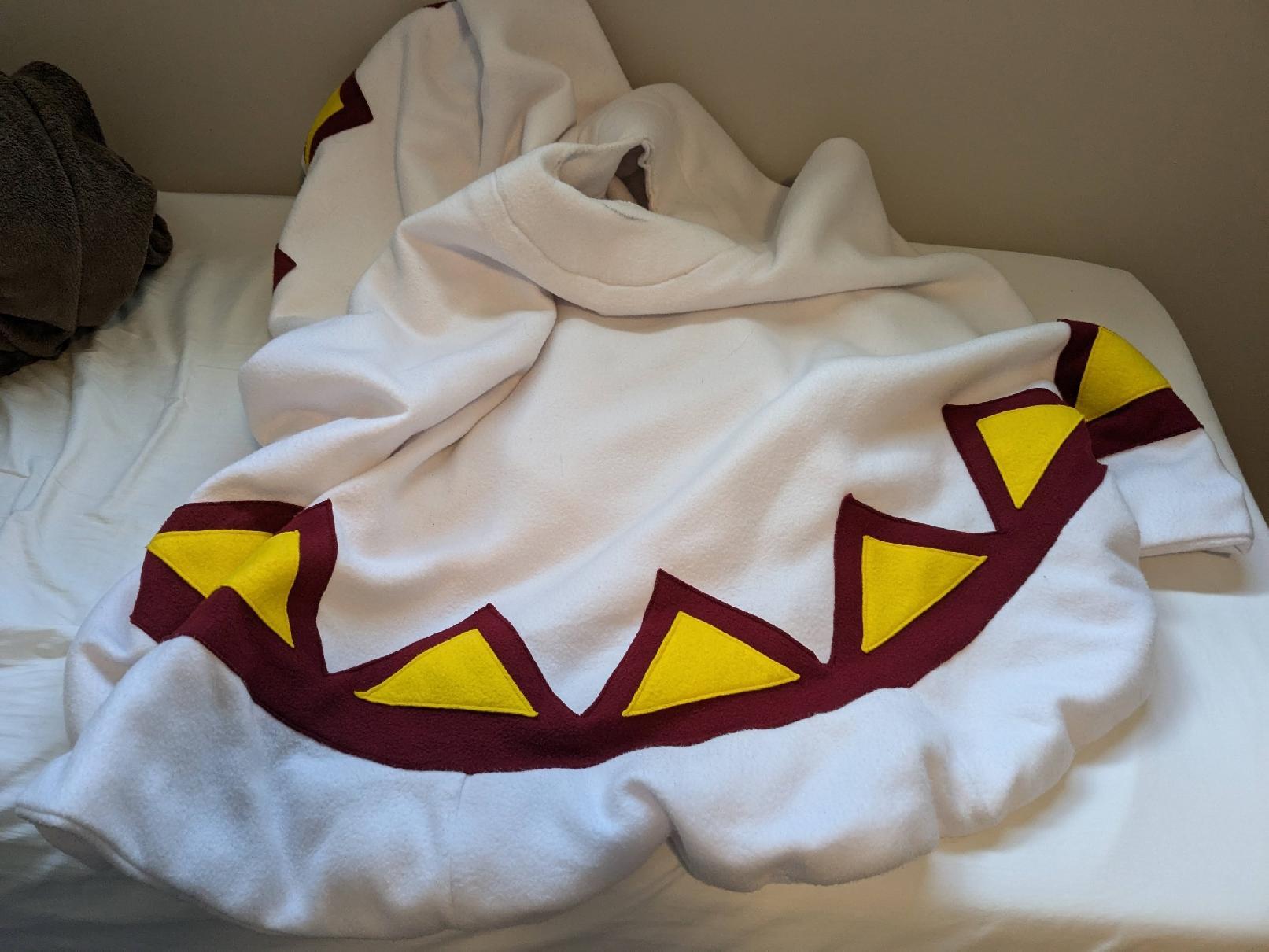 Handmade blanket based on Megumin's winter coat